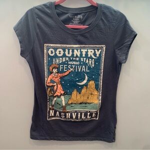 Wound Up 'Under the Stars Country Festival Nashville' Graphic Tee Shirt XL
